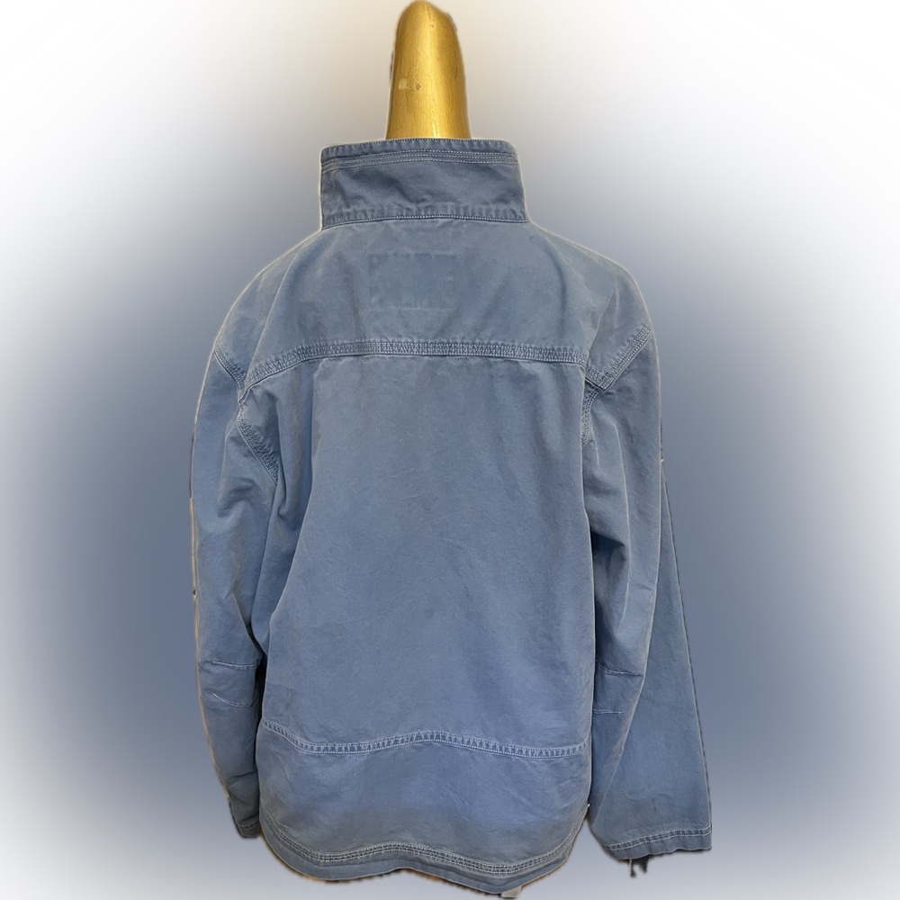 SEASALT cornwall quarter-zip organic cotton heavy duty marine layer top - Picture 3 of 13